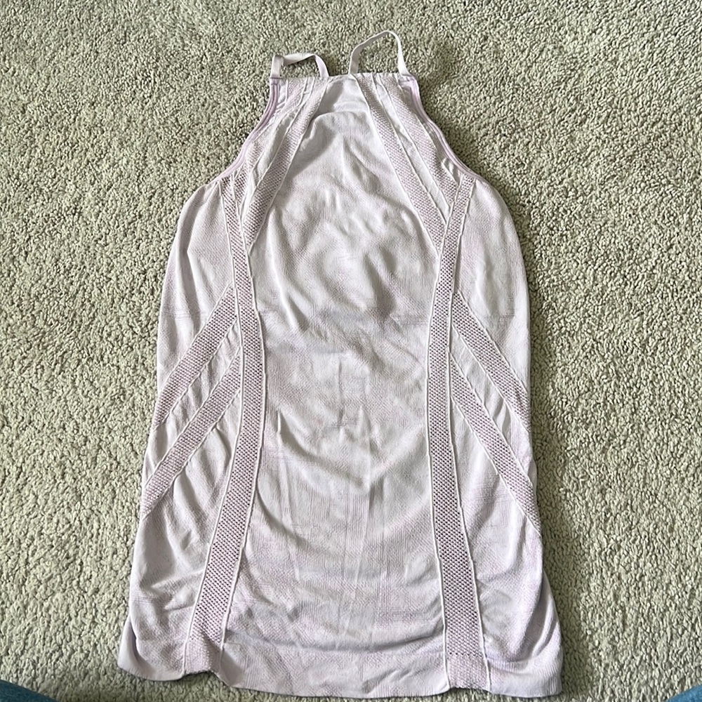 Athleta lilac purple women’s racerbank tank